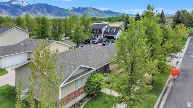 876 S Park Ave, Logan, UT 84321 - aerial perspective of suburban area with a mountainous background