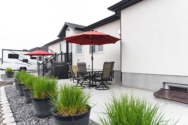 view of patio