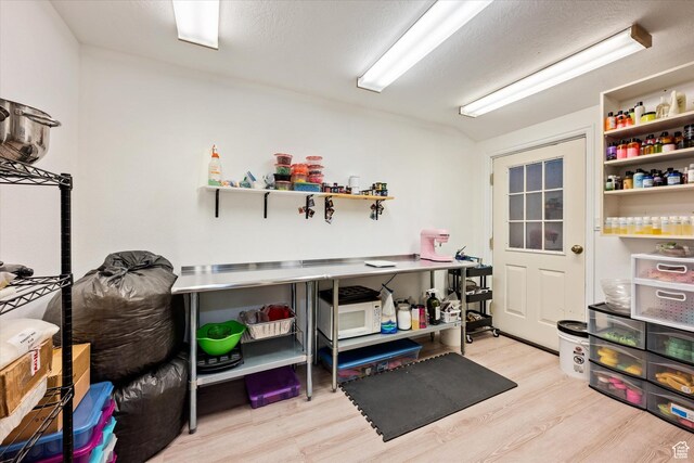 851 E Posado St, Ivins, UT 84738 - misc room with light wood-style floors