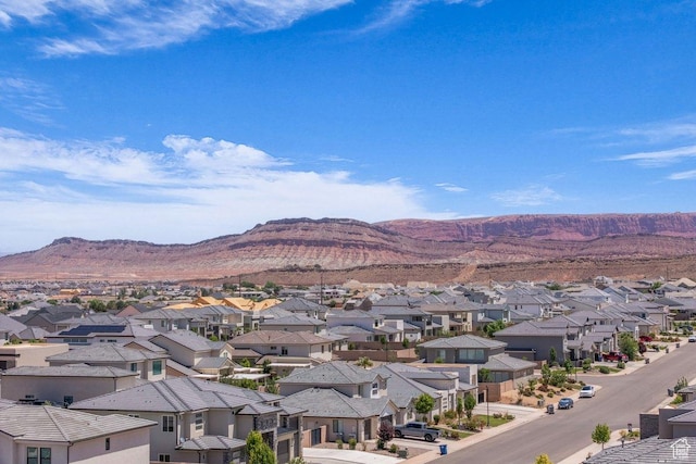 2938 S Poplar Ln, St George, UT 84790 - view of mountain background with nearby suburban area