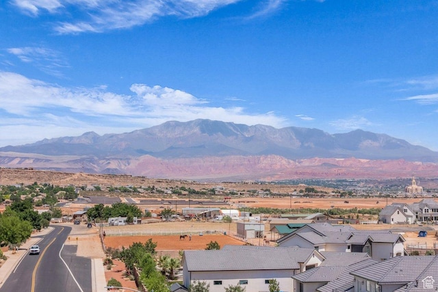 2938 S Poplar Ln, St George, UT 84790 - view of mountain background with nearby suburban area