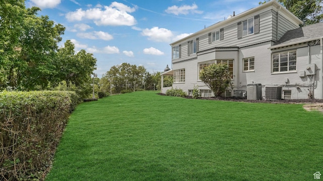 255 N A St E, Salt Lake City, UT 84103 - view of green lawn with central AC