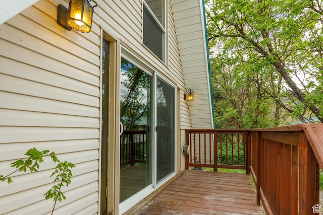 2147 N 3850 E, Eden, UT 84310 - view of wooden terrace