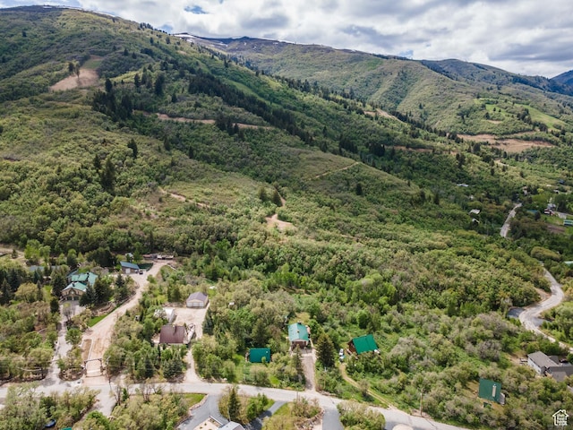 2147 N 3850 E, Eden, UT 84310 - aerial view of mountains and a forest