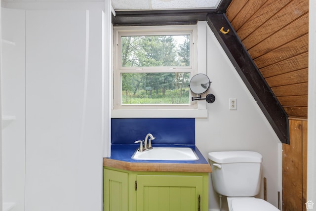 2147 N 3850 E, Eden, UT 84310 - half bathroom featuring toilet and vanity