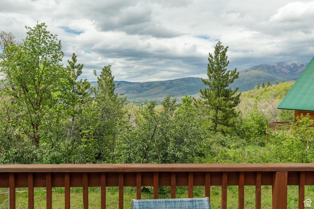2147 N 3850 E, Eden, UT 84310 - view of mountain background