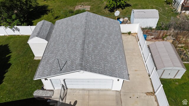 415 N Cedar Vw, Orangeville, UT 84537 - view from above of property