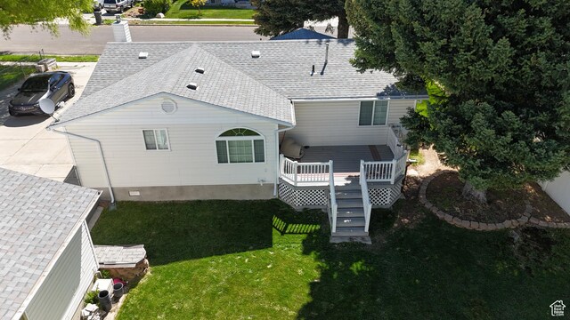 415 N Cedar Vw, Orangeville, UT 84537 - aerial view of property and surrounding area