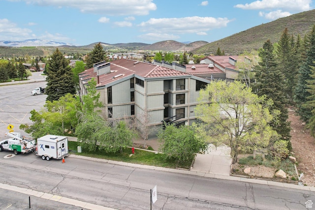 view of property with a mountain view