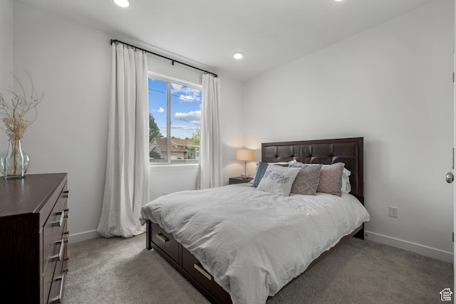 703 W Swinley Dr, Murray, UT 84123 - carpeted bedroom with baseboards and recessed lighting