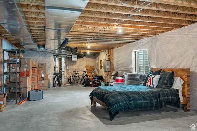 703 W Swinley Dr, Murray, UT 84123 - basement featuring electric panel