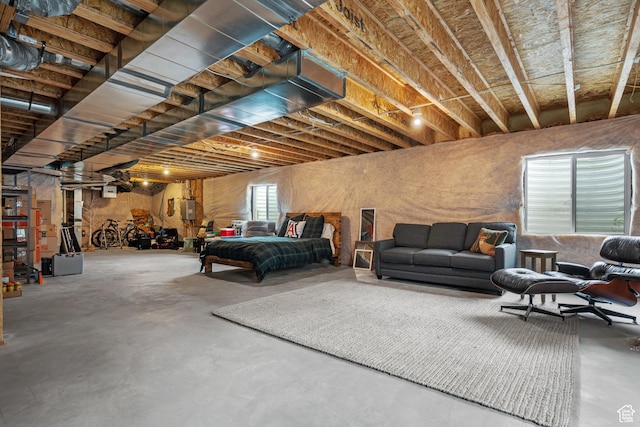 703 W Swinley Dr, Murray, UT 84123 - below grade area with electric panel