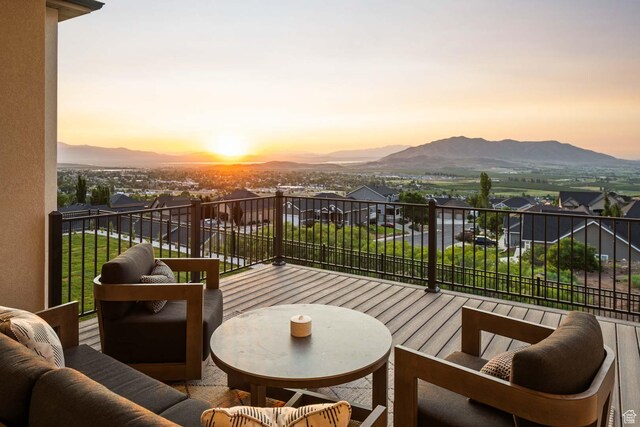 1171 E 430 S, Santaquin, UT 84655 - balcony with a mountain view and a residential view
