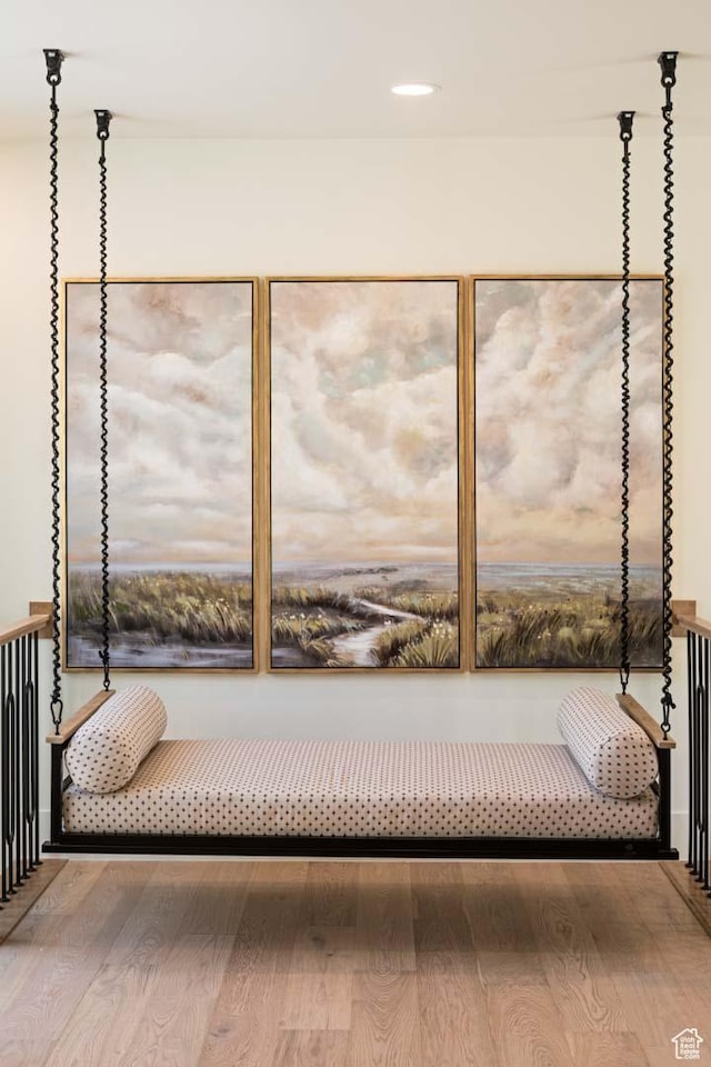 1171 E 430 S, Santaquin, UT 84655 - detailed view of wood finished floors and recessed lighting
