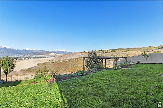 14949 S Billings Dr W Unit 119, Herriman, UT 84096 - view of yard with a mountain view