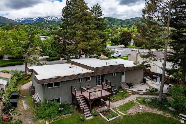 2068 S 200 E, Bountiful, UT 84010 - view from above of property featuring a mountainous background