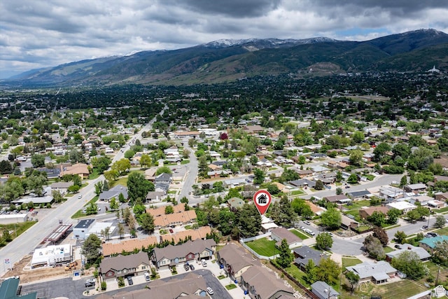 2068 S 200 E, Bountiful, UT 84010 - aerial view of residential area featuring a mountain backdrop