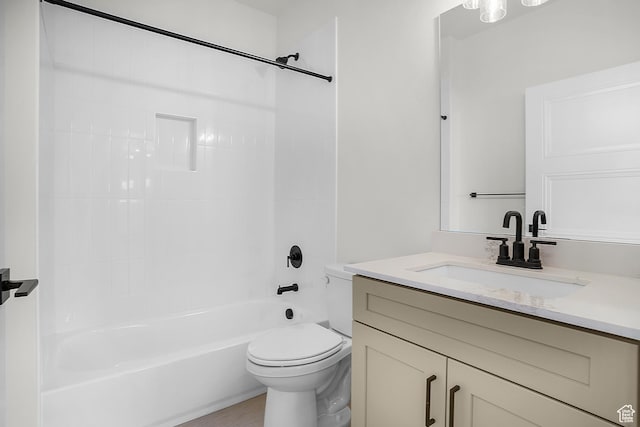 1631 W Century Ln Unit A, Mapleton, UT 84664 - full bath with toilet, shower / tub combination, and vanity