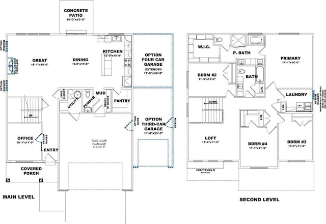 757 E 1250 S, Hyrum, UT 84319 - floor plan / room layout