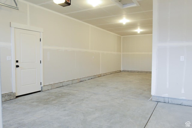 757 E 1250 S, Hyrum, UT 84319 - garage featuring a garage door opener