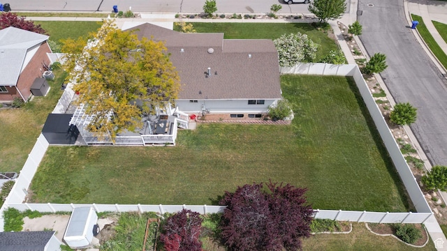 view of subject property