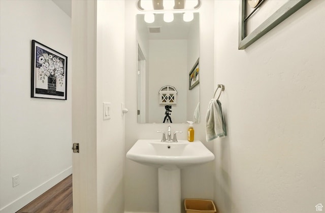 1412 W 1920 S, Logan, UT 84321 - bathroom with wood finished floors and baseboards