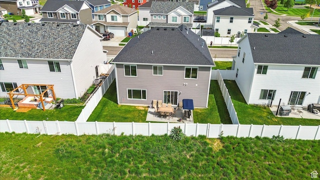 1412 W 1920 S, Logan, UT 84321 - back of house with a residential view and a patio
