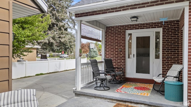 312 E 1st S, Preston, ID 83263 - view of covered porch