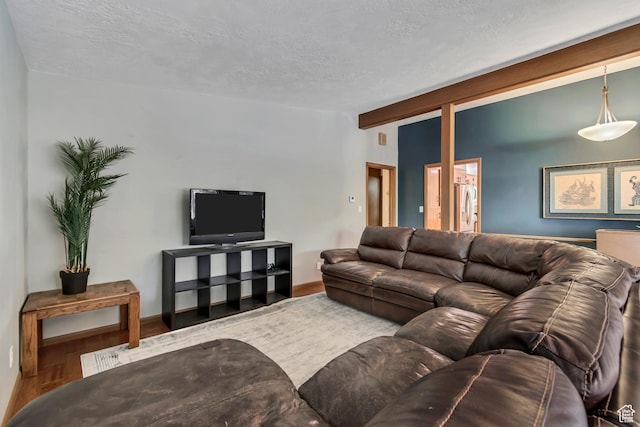 1485 E 1850 N, Provo, UT 84604 - living room with wood finished floors and a textured ceiling