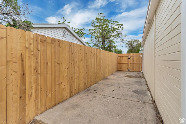 4098 W 5580 S, Salt Lake City, UT 84118 - view of patio featuring a gate