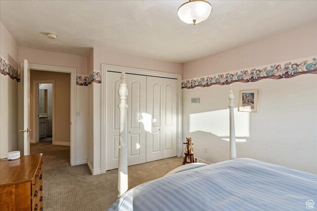 14 N 1025 E, Lindon, UT 84042 - bedroom featuring light carpet, a closet, and baseboards