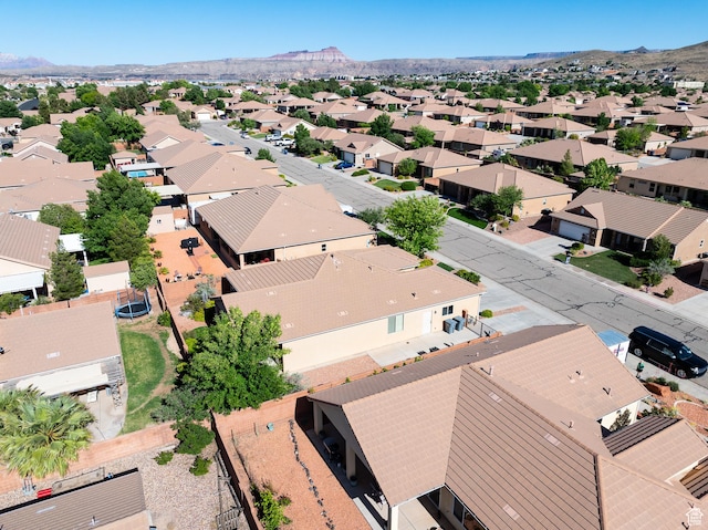 2710 W 410 N, Hurricane, UT 84737 - aerial perspective of suburban area featuring a mountainous background