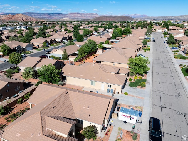 2710 W 410 N, Hurricane, UT 84737 - aerial view of residential area with a mountain backdrop