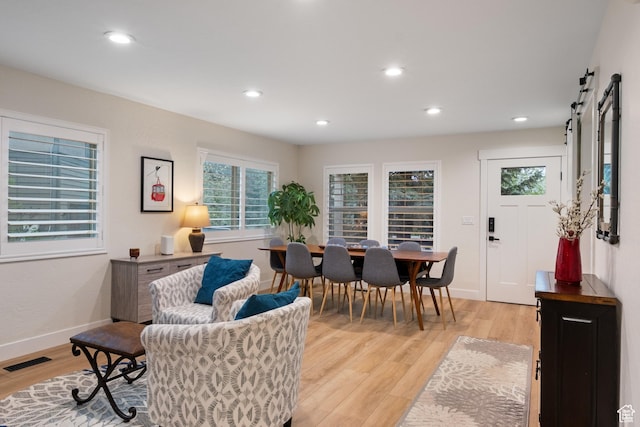 1288 E Foxcrest Ct, Park City, UT 84098 - living room featuring light wood-style floors, recessed lighting, baseboards, and a barn door