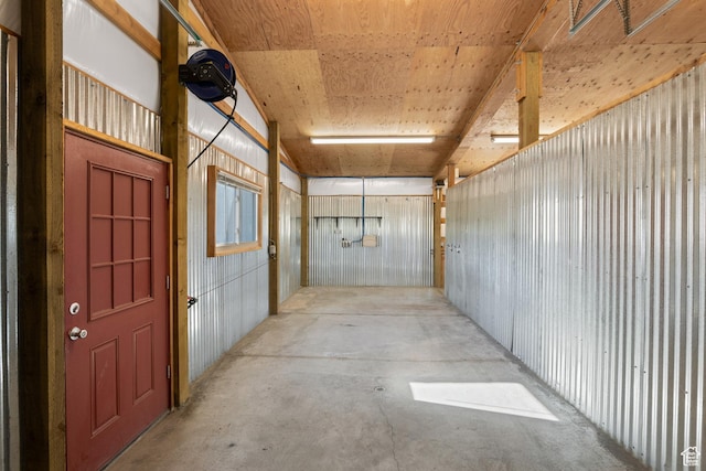 5685 N State Road 32, Peoa, UT 84061 - corridor with concrete flooring