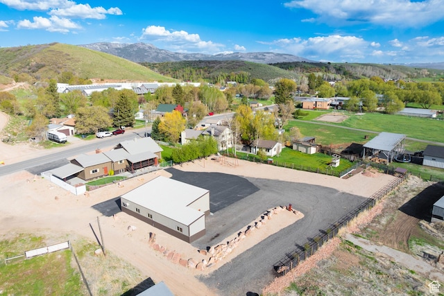 5685 N State Road 32, Peoa, UT 84061 - aerial perspective of suburban area with a mountain backdrop