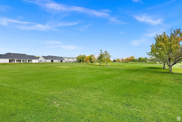 114 N 3830 W, West Point, UT 84015 - view of grassy yard featuring golf course view