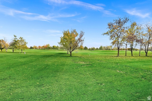 114 N 3830 W, West Point, UT 84015 - view of grassy yard with view of golf course
