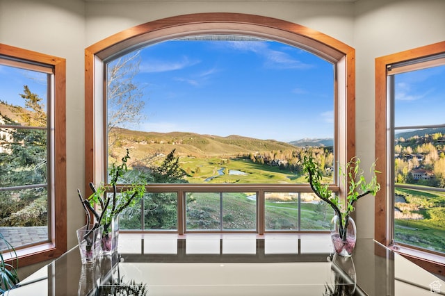 9266 Par Ct, Park City, UT 84098 - view of mountain backdrop featuring a golf club