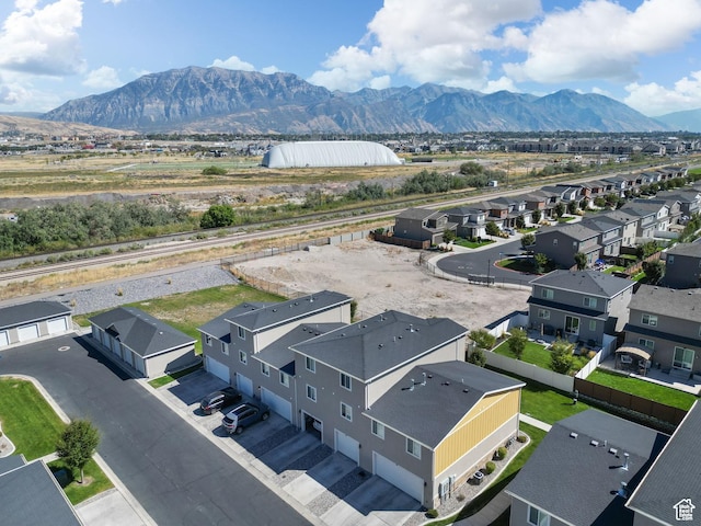 236 E 630 N, Vineyard, UT 84059 - aerial view of residential area featuring a mountainous background