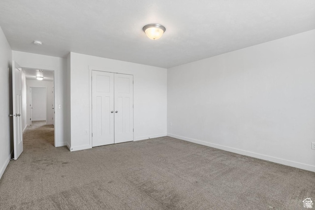 236 E 630 N, Vineyard, UT 84059 - unfurnished bedroom featuring carpet floors, a closet, and baseboards