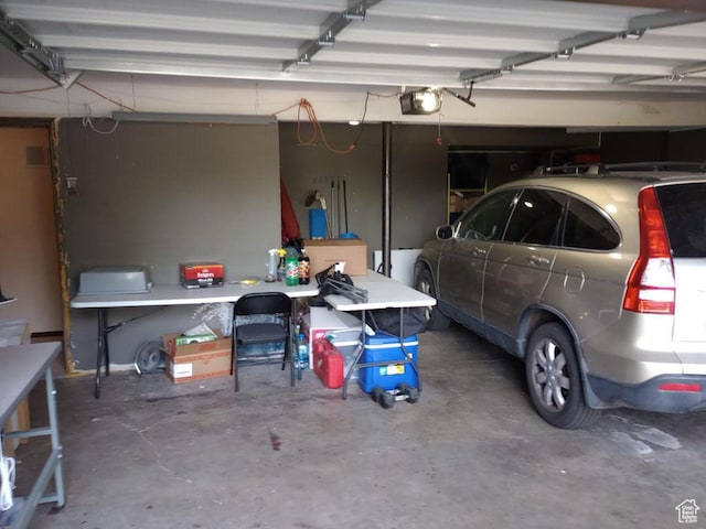 1162 W 230 S, Orem, UT 84058 - garage featuring a garage door opener