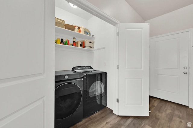 250 W 1200 S Unit 127, Tremonton, UT 84337 - washroom featuring separate washer and dryer and wood finished floors