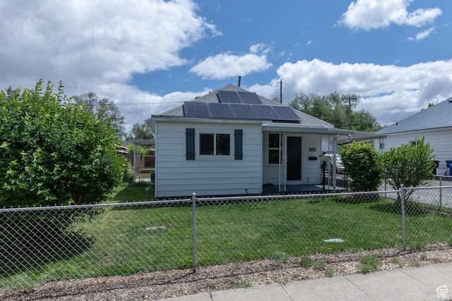 2665 S 8900 W, Magna, UT 84044 - bungalow-style house featuring solar panels and a shingled roof