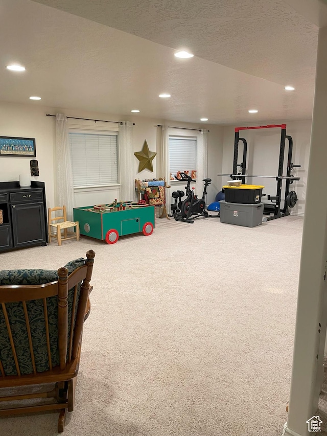 2285 S 450 W, Perry, UT 84302 - game room featuring carpet flooring and recessed lighting