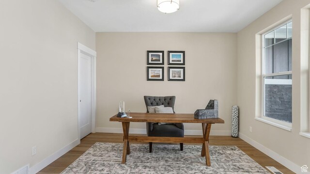 267 E Sandhill Dr, Saratoga Springs, UT 84045 - office space featuring wood finished floors and baseboards
