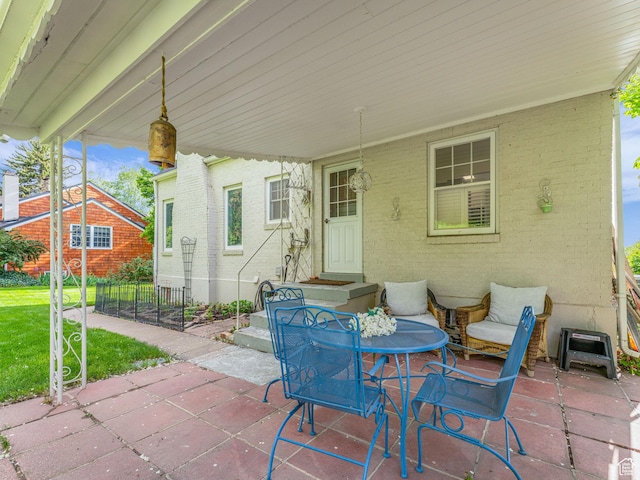 941 S Connor St E, Salt Lake City, UT 84108 - view of patio / terrace with outdoor dining space