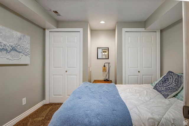 88 W 780 S, Centerville, UT 84014 - carpeted bedroom featuring multiple closets, baseboards, and recessed lighting