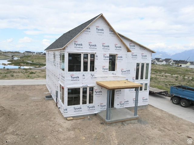 6904 W Lake Ave S Unit 213, South Jordan, UT 84009 - rear view of property with a water view
