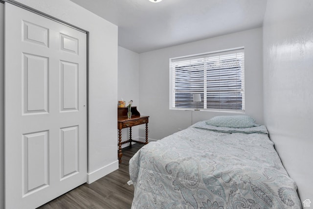 606 N 560 W, Santaquin, UT 84655 - bedroom with dark wood-style floors and baseboards